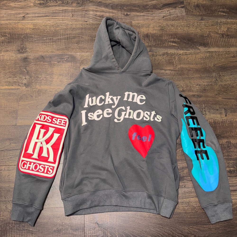Lucky Me I See Ghosts Hoodie - Kanye West/Kid Cudi REPLICA - XL